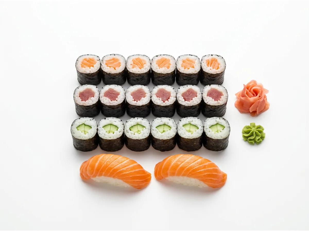 Klasiskais sets — suši komplekti