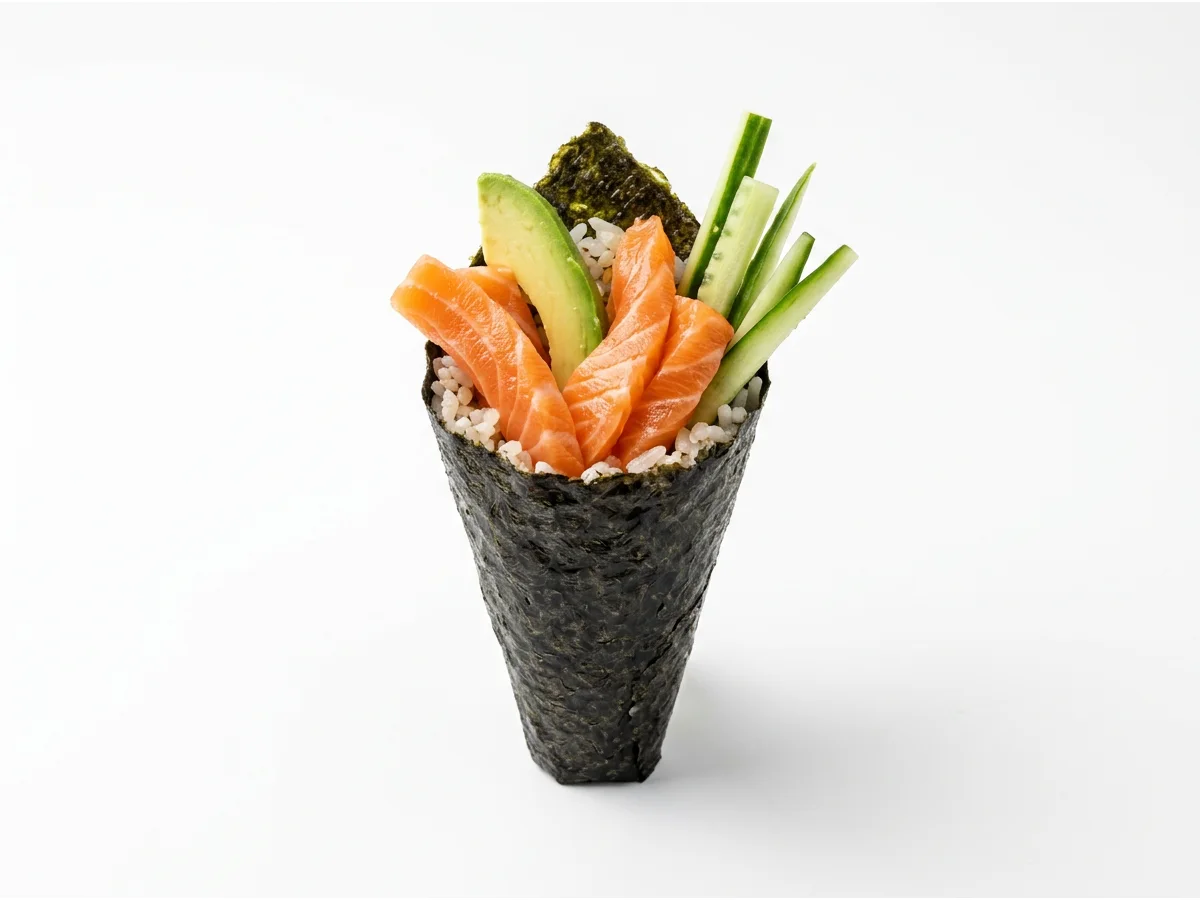 Sake temaki — temaki