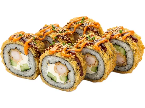Tempura rullis ar garneli — Tempura rulli