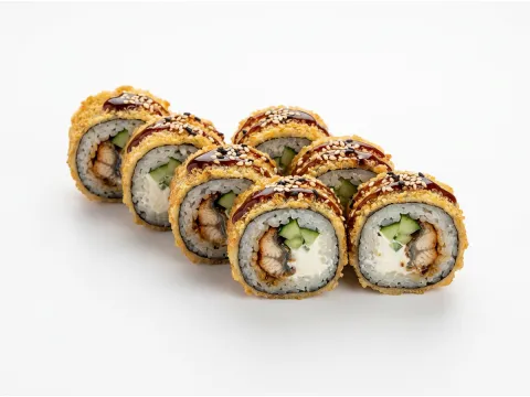 Tempura rullis ar zuti — Tempura rulli